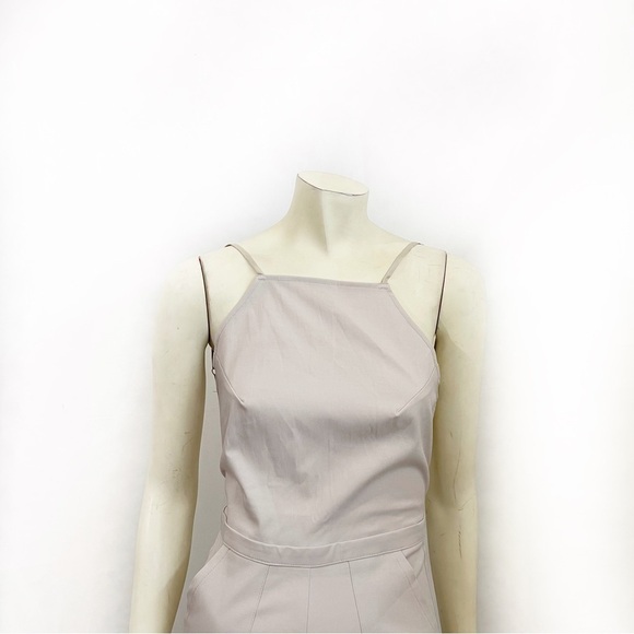 Reformation Open Back Jumpsuit Tan Size S - Picture 2 of 8